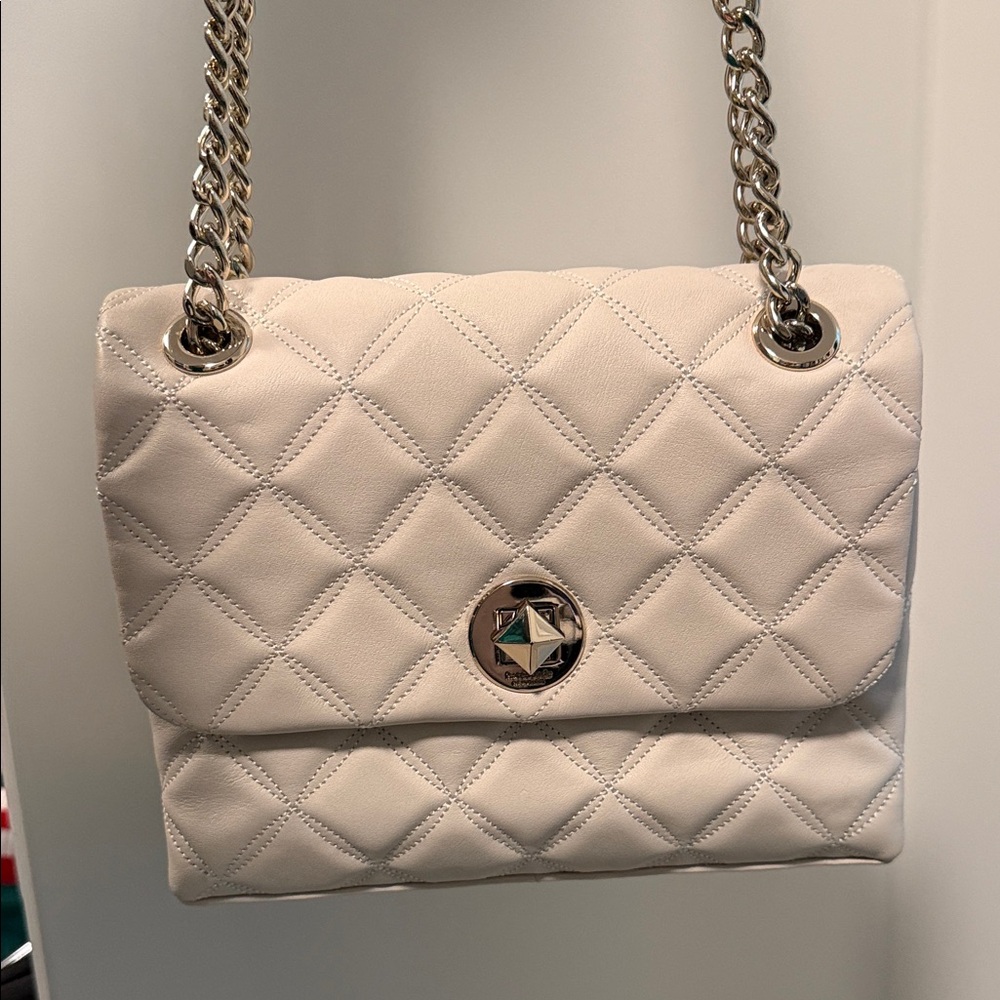NWOT Kate Spade Cream Quilted Shoulder Bag